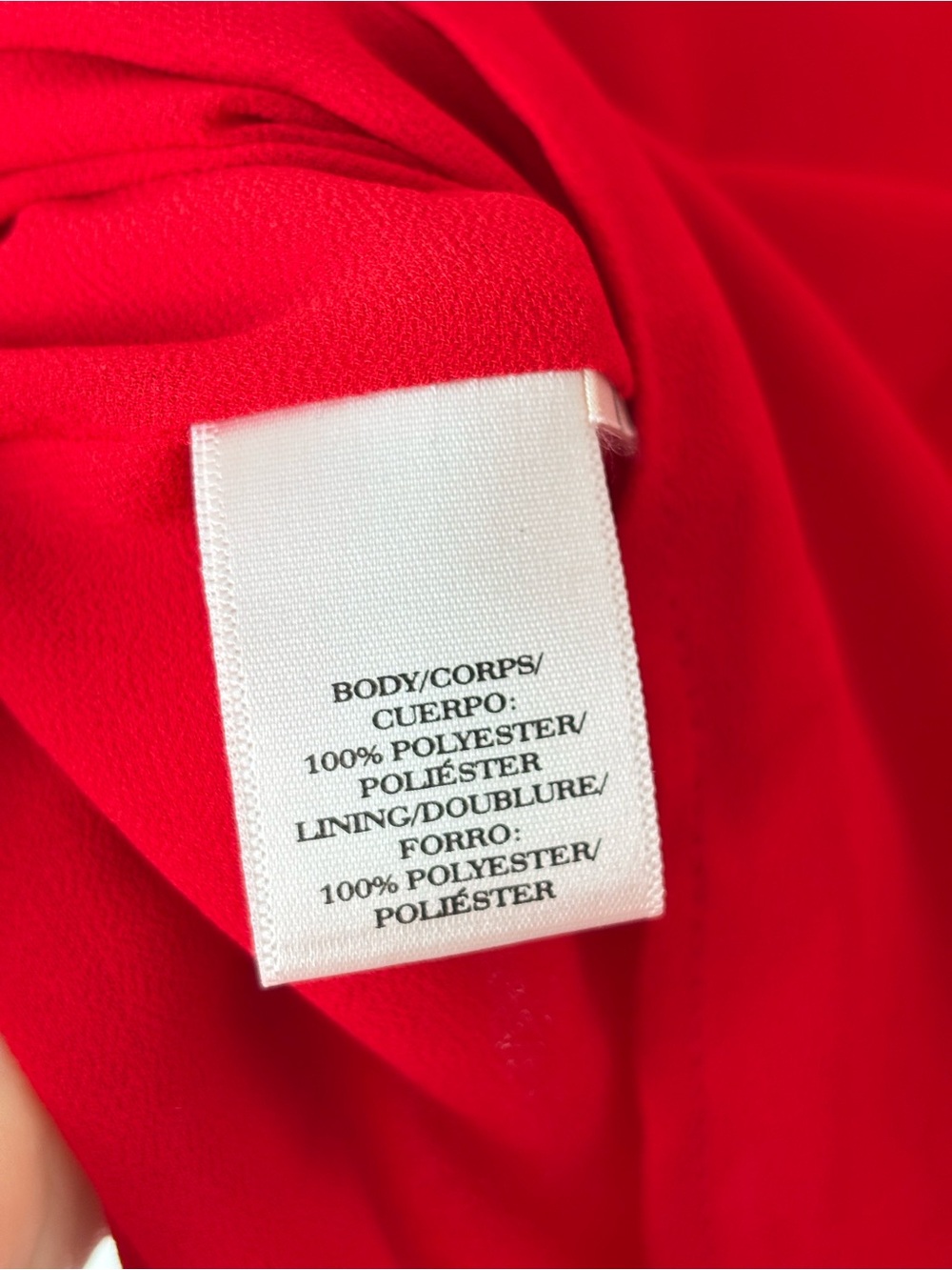 Ann Taylor Red Sleeveless Pleated-Front Camisole Top Women's Medium - Picture 6 of 9